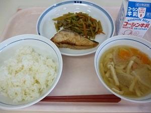 写真:11月1日の給食