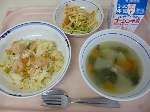 写真:9月10日の給食