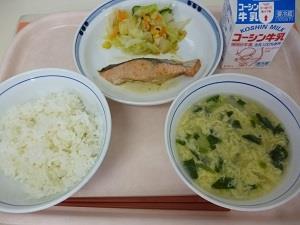 写真:7月8日の給食