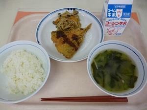 写真:6月2日の給食