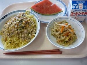 写真:6月16日の給食