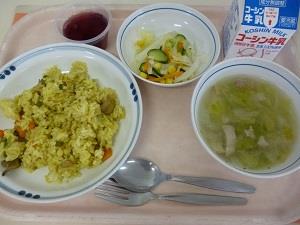 写真:6月22日の給食