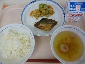 写真:6月23日の給食