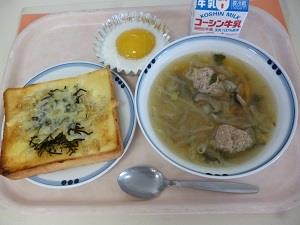 写真:6月28日の給食