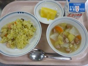 写真:5月24日の給食