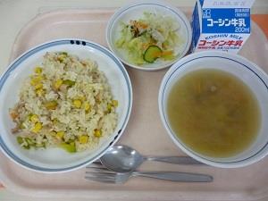 写真:5月26日の給食