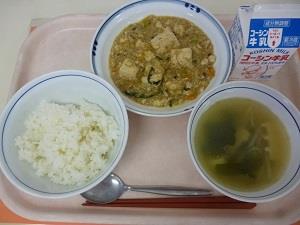 写真:5月27日の給食