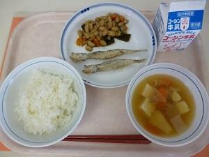 写真:4月27日の給食