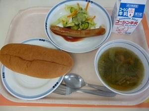 写真:4月30日の給食