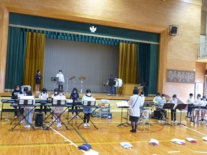 写真:音楽会の練習1