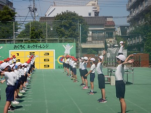 写真:全校練習の様子4