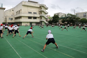 写真:運動会練習2