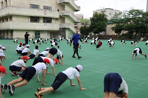 写真:運動会練習3