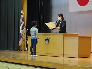 写真:修了式の様子2