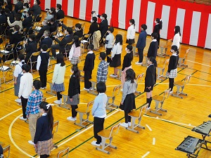 写真:卒業式の様子3