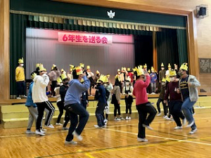 写真:6年生を送る会4