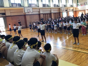 写真:6年生応援集会の様子3