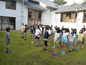 写真:4年下田臨海学園第3日目