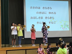 写真:七夕集会の様子1