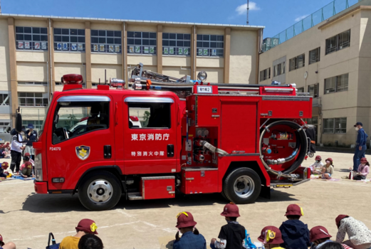 写真:消防車