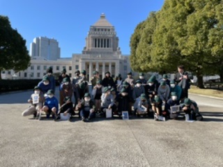 写真:6年国会議事堂見学