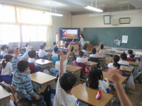 写真:児童集会