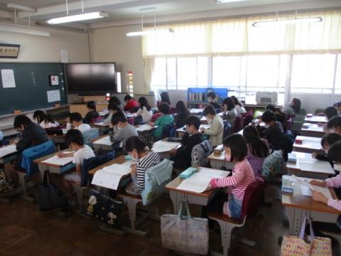 写真:区の学力調査