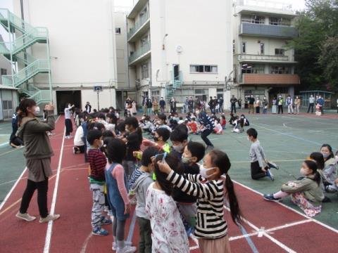 写真:1年生を迎える会2