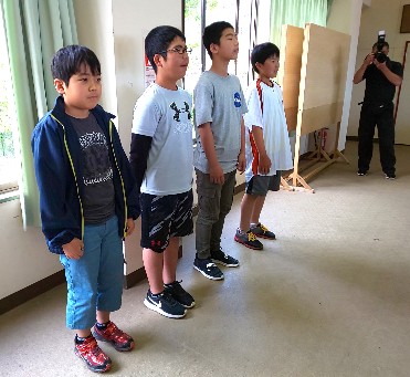 写真:発表している様子