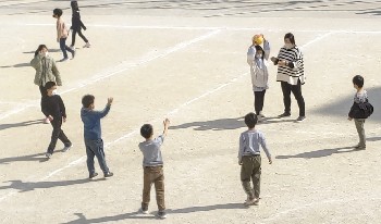 写真:休み時間2(3月2日)