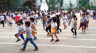 写真:全校朝会2(5月17日)