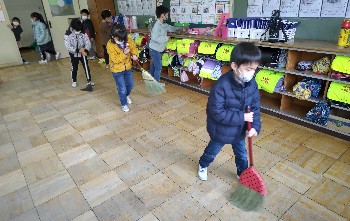 写真:掃除風景1