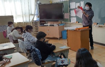 写真:折り紙教室