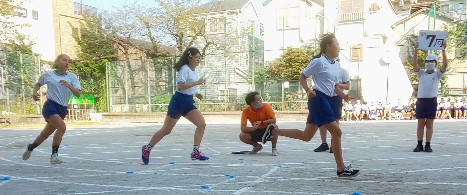 写真:校内陸上記録会4