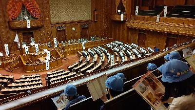 写真:国会議事堂見学2