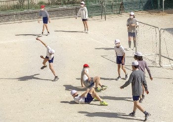 写真:体育　ボール運動　サッカー