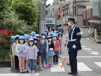 写真:交通安全教室2(4月13日)