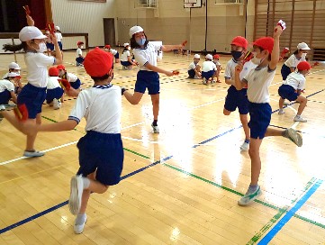 写真:三日よさこい鳴子おどり練習2