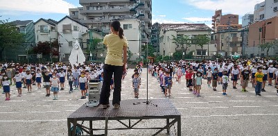 写真:運動会練習