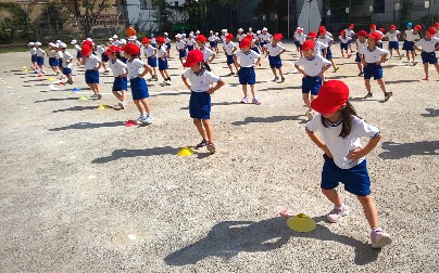 写真:体育の授業2(9月5日)