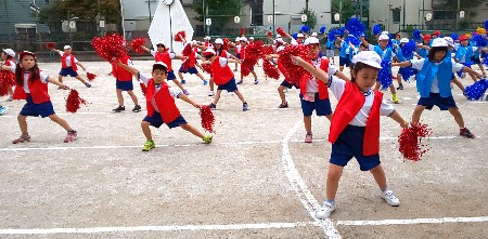 写真:体育の授業1(9月14日)