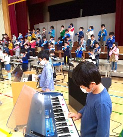 写真:音楽会練習2(11月7日)