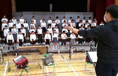 写真:音楽会練習1