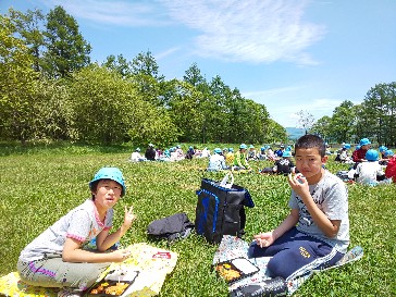 写真:昼食時間