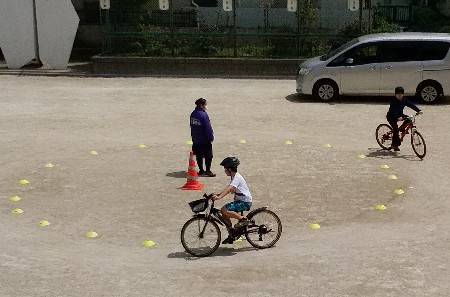 写真:交通安全教室の様子2