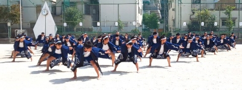 写真:練習公開　三日ソーラン1