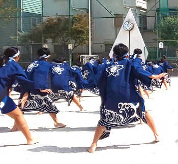 写真:練習公開　三日ソーラン2