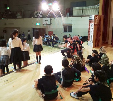 写真:3年生学芸会リハーサル2