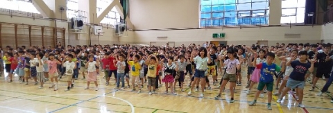 写真:三日音頭練習2