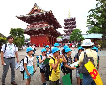 写真:浅草寺見学3